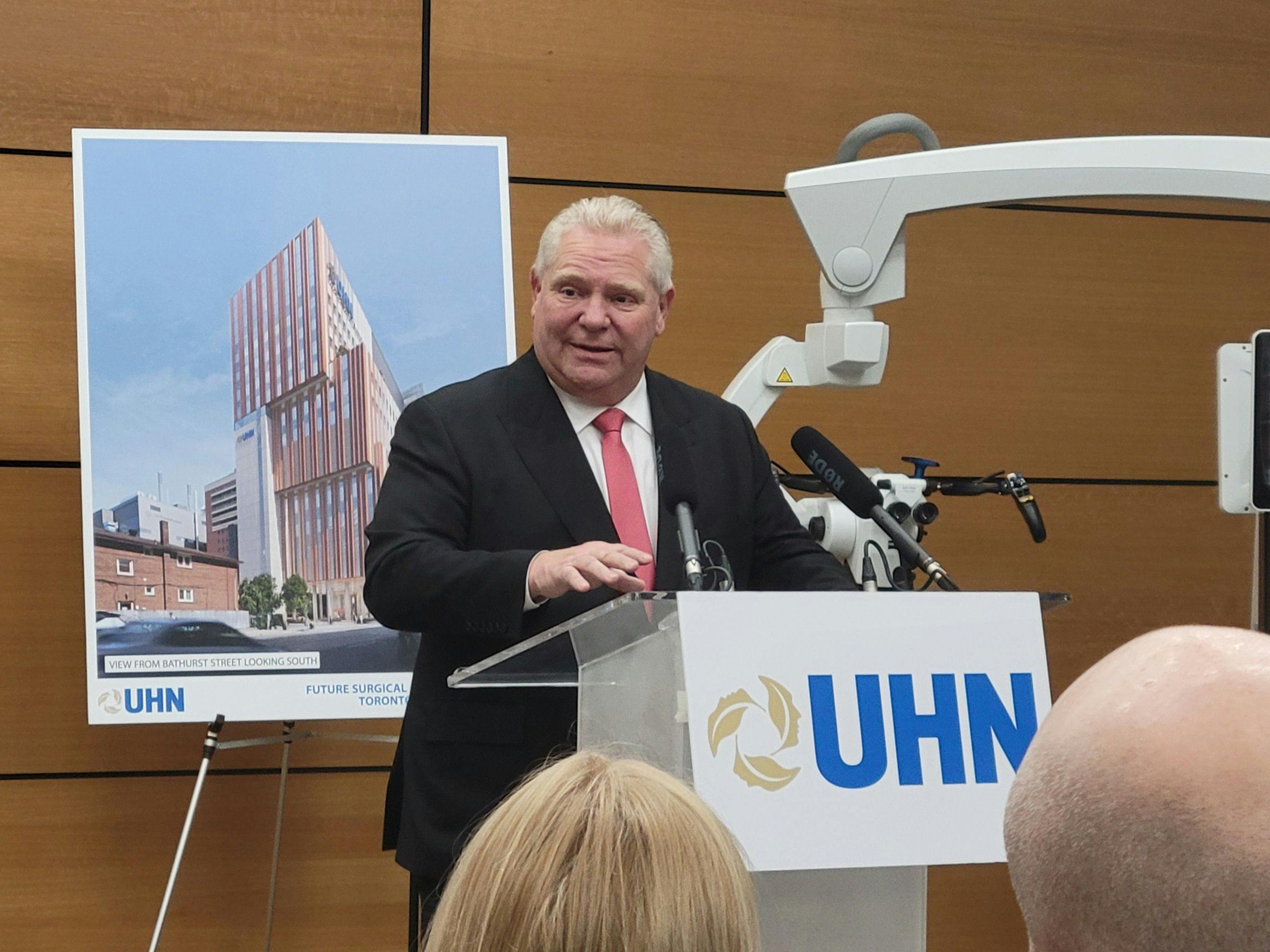 Province commits $800M to Toronto hospital amidst worker demonstrations