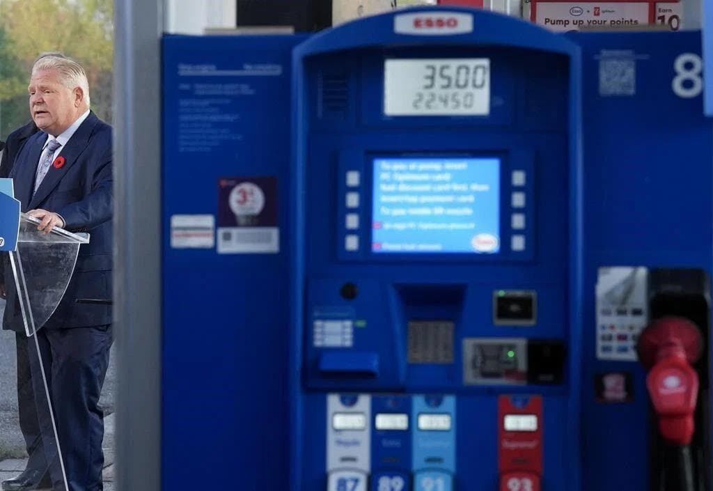 Ontario government moves to extend 5.7 cent gas tax cut to June 2025