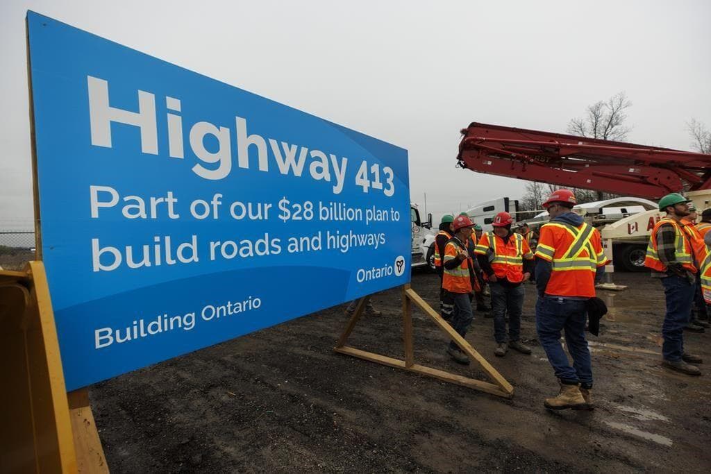 Ontario government engineers to withdraw services from Highway 413, Bradford Bypass