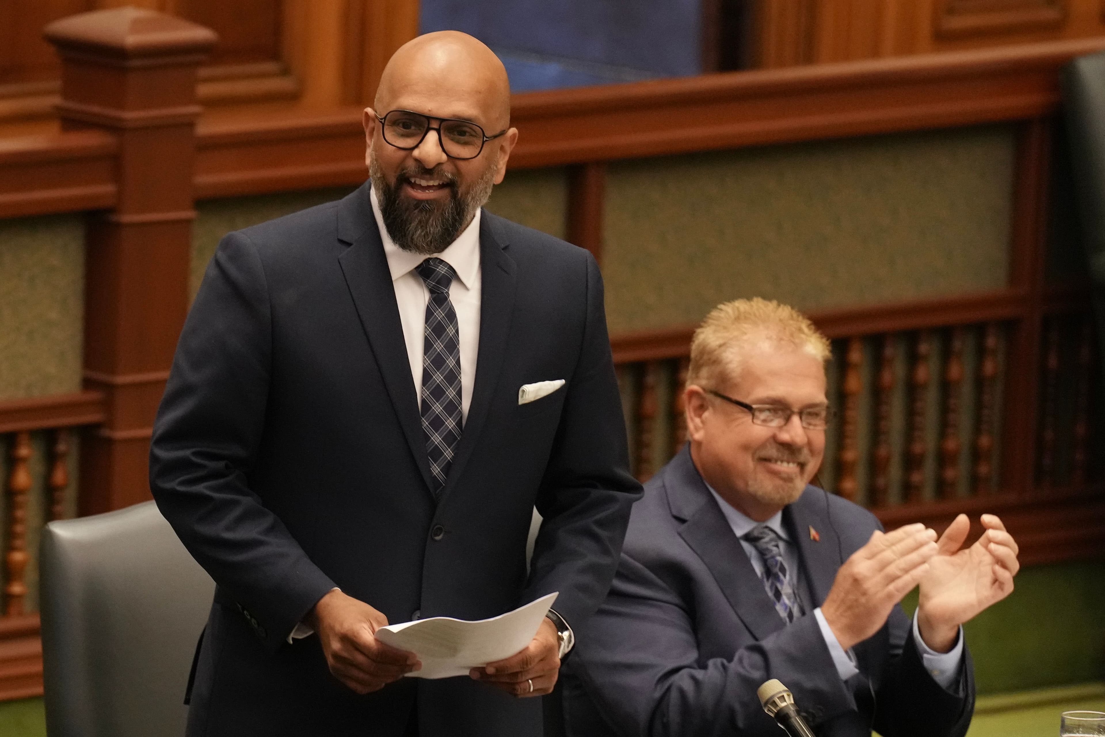 Milton PC MPP Zee Hamid talks about the need to reestablish a sense of public safety