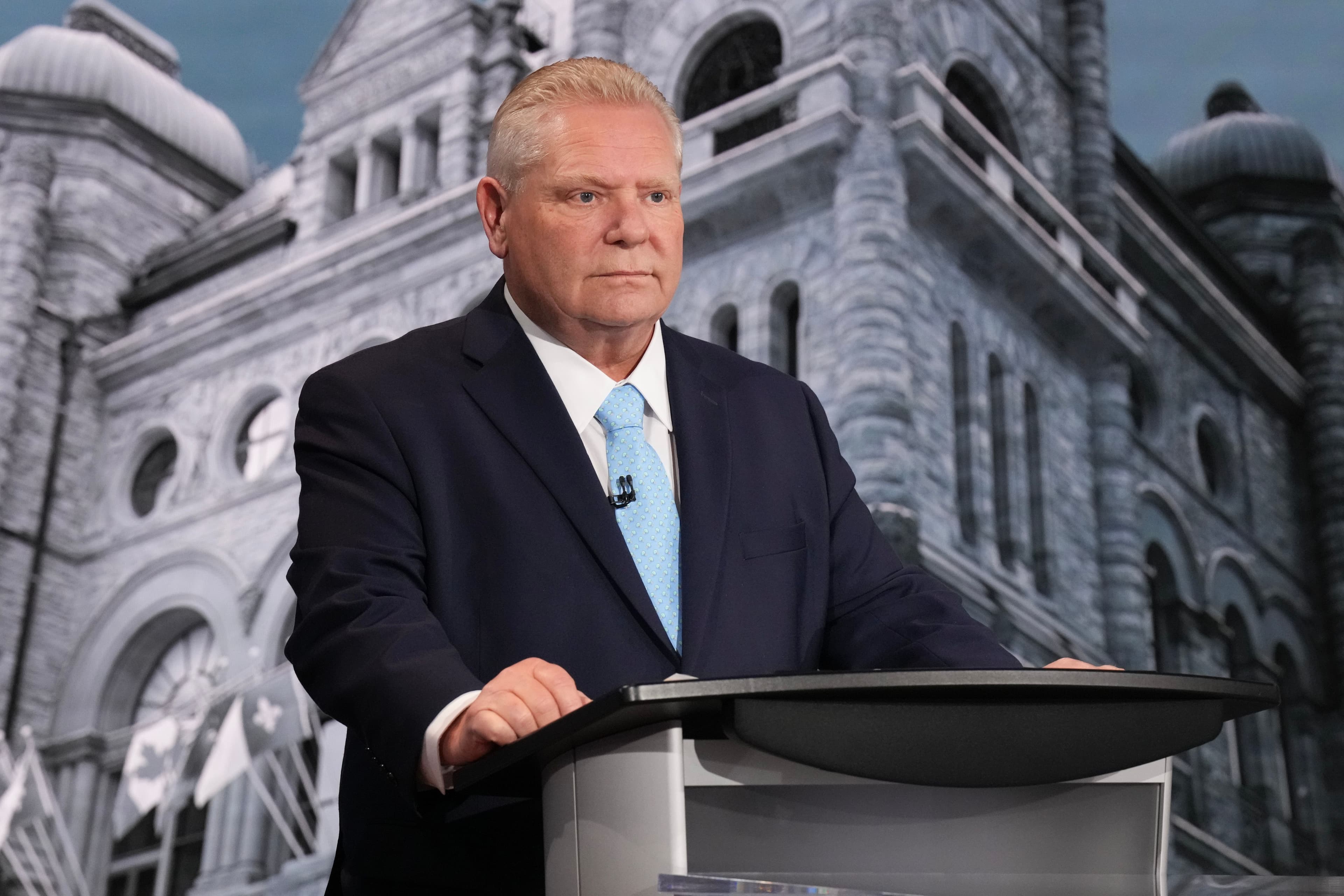 Doug Ford avoids post-debate media scrum again