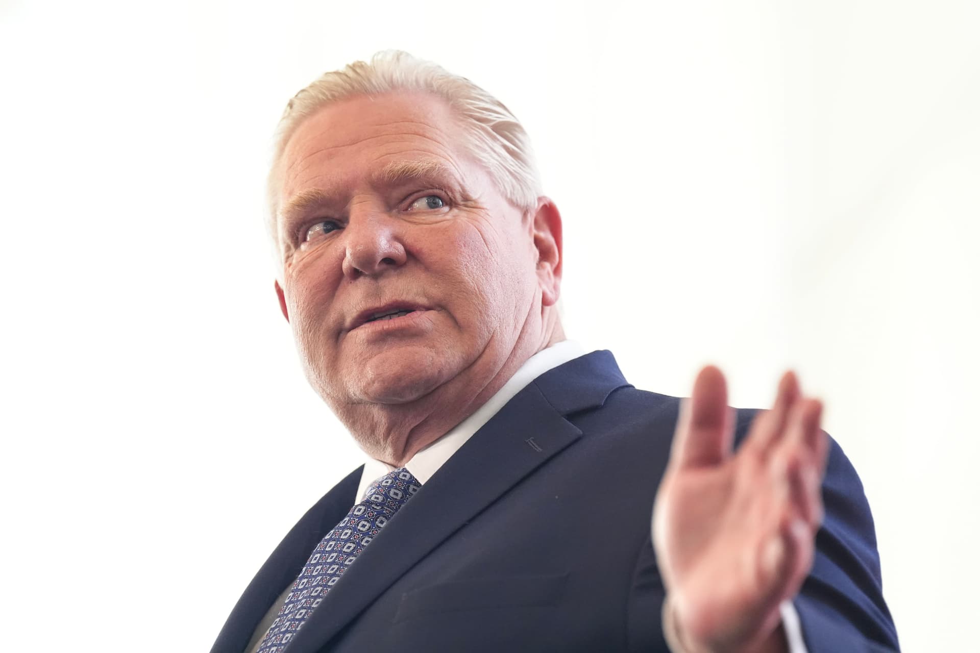 Premier Ford says he will only use notwithstanding clause to tackle encampments if Waterloo encampment ruling stands
