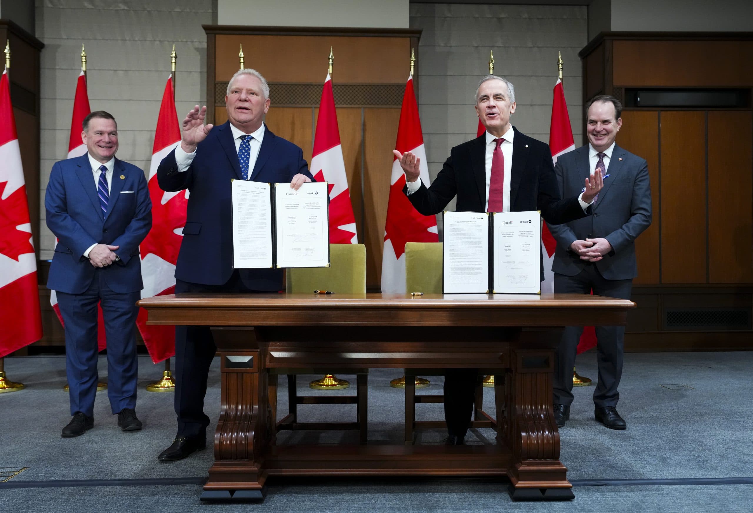 Carney dodges question on federal assessment in Ontario’s special economic zones