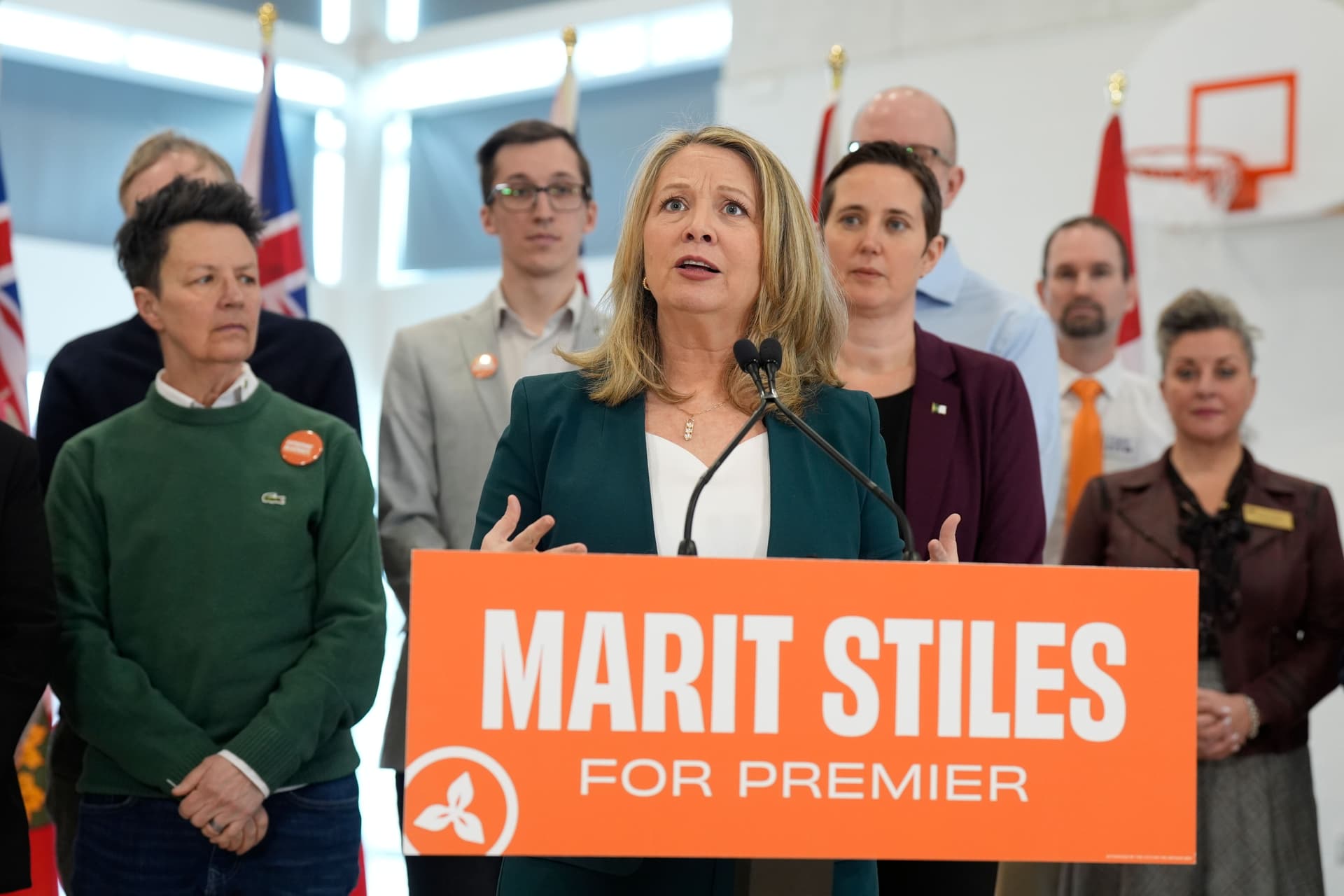 Ontario NDP Leader Marit Stiles stops in Ottawa to talk education and building 'tariff-proof' Ontario